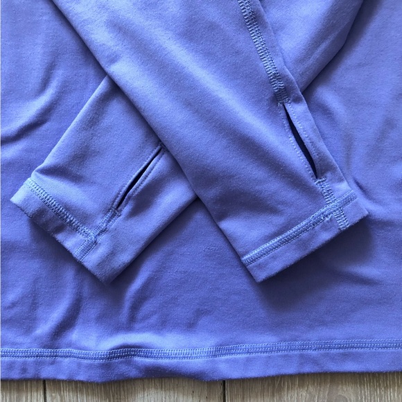 Nike Pro Hyperwarm Dri-Fit Mock Turtleneck Training Top in Lavender Size L - Picture 10 of 13